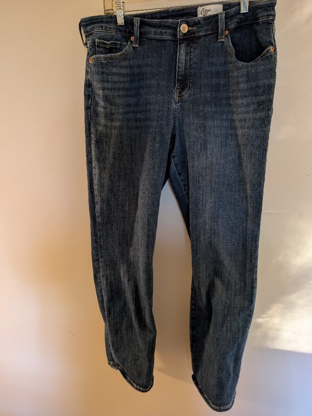 Cosmic Blue Love Ellie Straight Leg Jeans, Indigo, size 16 (30" inseam)